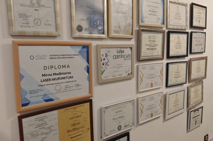 Certifikati u BioLaser Studiju